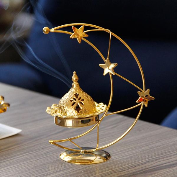 fragrance lamps suspended metal incense burner moon shape candle holder art decor portable handheld censer for eid muslim 14*15cm bom666
fragrance lamps suspended metal incense burner moon shape candle holder art decor portable handheld censer for eid muslim 14*15cm bom666