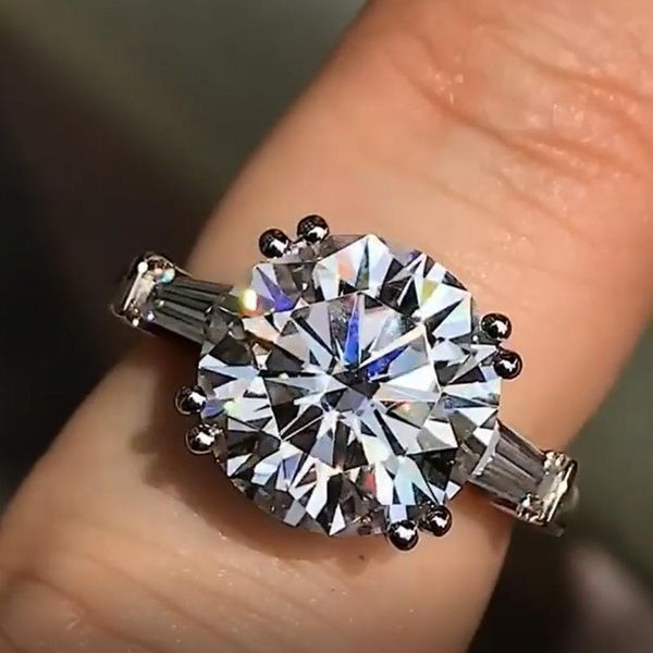 wedding rings big white stone 3 carat crystal jewelry engagement for women silver color luxury anel wholesale, Slivery;golden
wedding rings big white stone 3 carat crystal jewelry engagement for women silver color luxury anel wholesale, Slivery;golden
