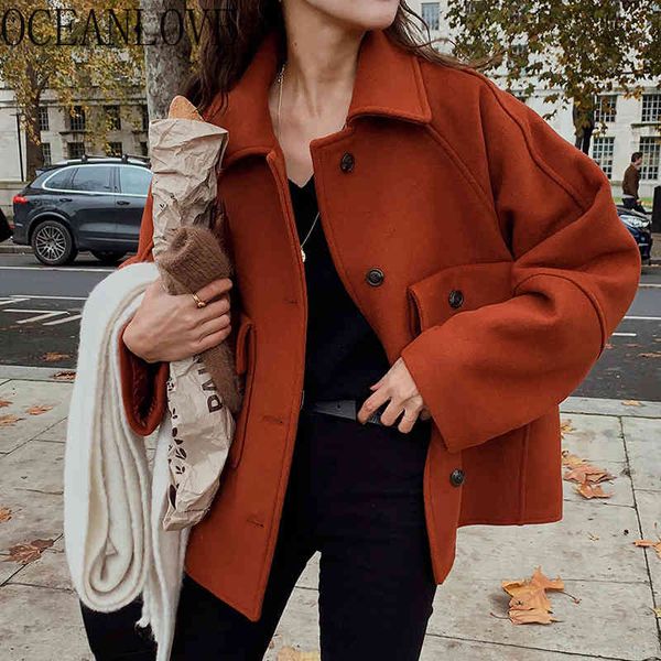korean chic winter jackets women solid single breasted vintage manteau femme autumn coat fashion pockets 18804 210415, Black;brown
korean chic winter jackets women solid single breasted vintage manteau femme autumn coat fashion pockets 18804 210415, Black;brown