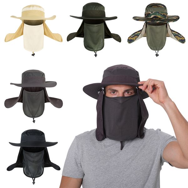 detachable visor hats fishing sun protector cap face neck cover uv protection outdoor sport hiking equipment wide brim, Blue;gray
detachable visor hats fishing sun protector cap face neck cover uv protection outdoor sport hiking equipment wide brim, Blue;gray