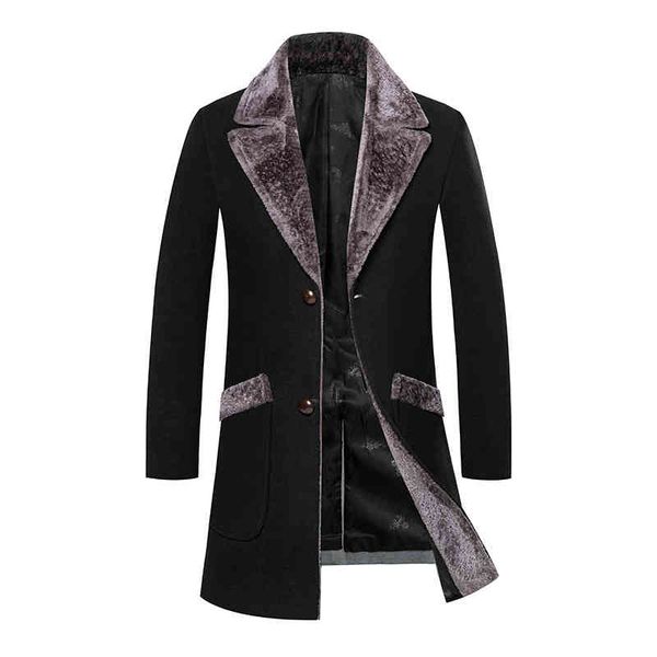 casual woolen new autumn winter long trench coats and men large size ets, Tan;black
casual woolen new autumn winter long trench coats and men large size ets, Tan;black