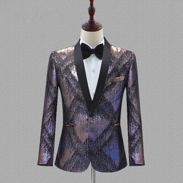 men's suits & blazers jacquard geometry pattern slim fit style men blazer emcee host dress costume stage male singer trend colorful sui, White;black
men's suits & blazers jacquard geometry pattern slim fit style men blazer emcee host dress costume stage male singer trend colorful sui, White;black