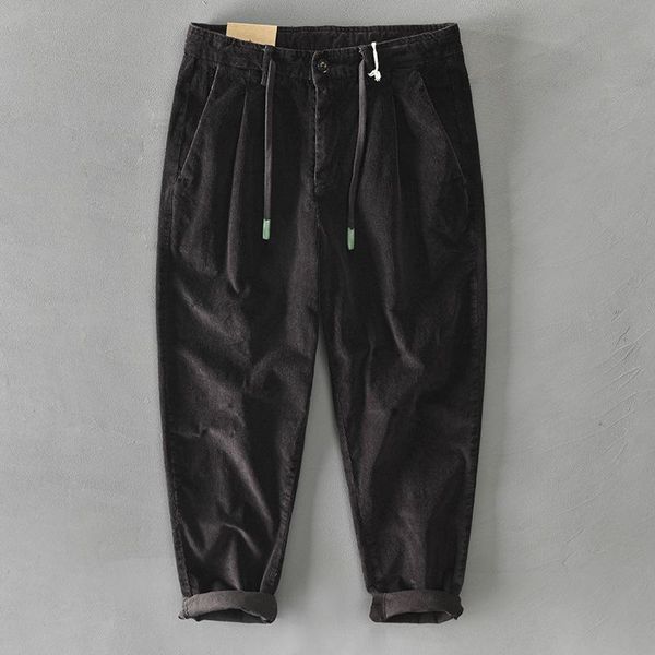 men's pants autumn and winter cotton solid color casual corduroy z324 wso5, Black
men's pants autumn and winter cotton solid color casual corduroy z324 wso5, Black