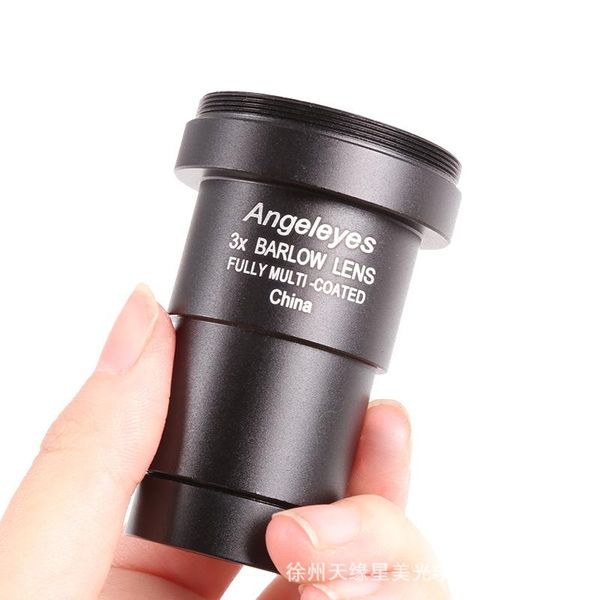 telescope & binoculars 5x barlow lens 1.25" metal fully coated focal length extender for astronomical telescopes with m42 camera t2 thr
telescope & binoculars 5x barlow lens 1.25" metal fully coated focal length extender for astronomical telescopes with m42 camera t2 thr