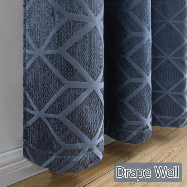 curtain & drapes geometric blackout curtains for bedroom living room luxury elegant thick thermal insulation window grey blue
curtain & drapes geometric blackout curtains for bedroom living room luxury elegant thick thermal insulation window grey blue