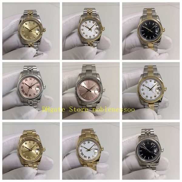 20 model original box ladies watch women steel 18k gold 31mm white mother of pearl diamond dial 68273 178274 278240 asia 2813 movement autom, Slivery;brown
20 model original box ladies watch women steel 18k gold 31mm white mother of pearl diamond dial 68273 178274 278240 asia 2813 movement autom, Slivery;brown