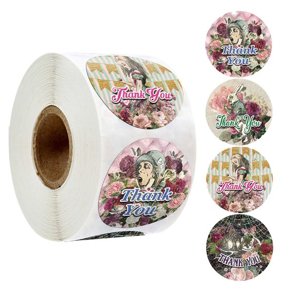 500pcs/roll Adorable Thank You Stickers FOR Kids Cratoon Pattern Seal Labels Stickers for Teacher Reward Children Stickers
500pcs/roll Adorable Thank You Stickers FOR Kids Cratoon Pattern Seal Labels Stickers for Teacher Reward Children Stickers