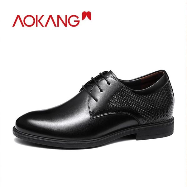 dress shoes aokang men derby man genuine leahter fashion comfortable autumn arrival formal high quality, Black
dress shoes aokang men derby man genuine leahter fashion comfortable autumn arrival formal high quality, Black