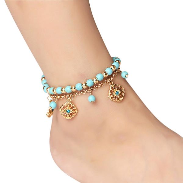 anklets boho layered anklet bracelet handmade beach foot jewelry for women girls, Red;blue
anklets boho layered anklet bracelet handmade beach foot jewelry for women girls, Red;blue