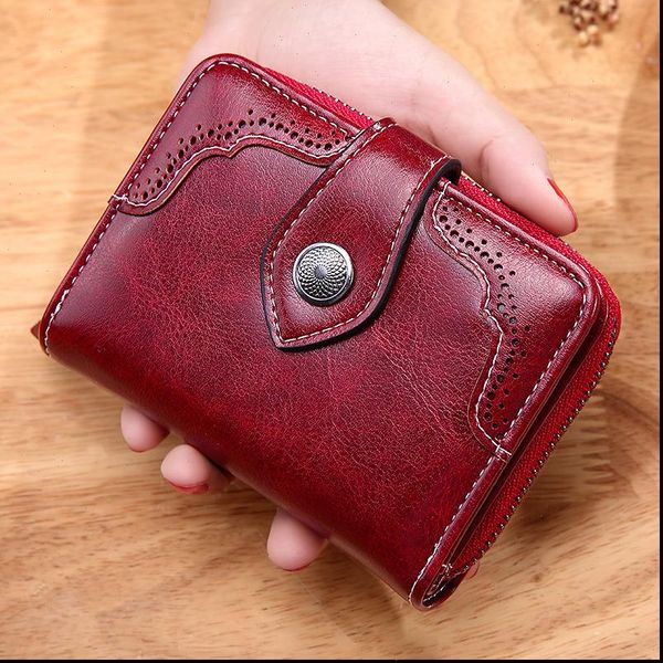 retro wallet elegant women fashion purse female leather multifunction money bag pocket quality, Red;black
retro wallet elegant women fashion purse female leather multifunction money bag pocket quality, Red;black