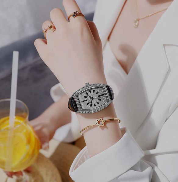 wristwatches quartz watch barrel-shaped belt gypsophila t steel ladies fashion women's, Slivery;brown
wristwatches quartz watch barrel-shaped belt gypsophila t steel ladies fashion women's, Slivery;brown