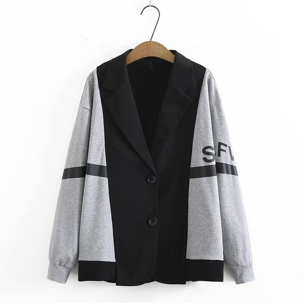 plus size outerwear & coats fashion coat for women xl-4xl long sleeve stand-up collar large casual jacket with contrast stitching in autumn, Black
plus size outerwear & coats fashion coat for women xl-4xl long sleeve stand-up collar large casual jacket with contrast stitching in autumn, Black