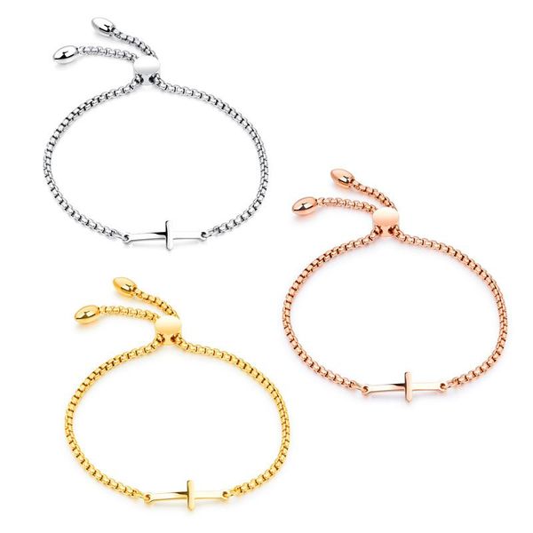 link, chain korean version of the simple student cross friendship bracelet can be lettering jewelry, Black
link, chain korean version of the simple student cross friendship bracelet can be lettering jewelry, Black