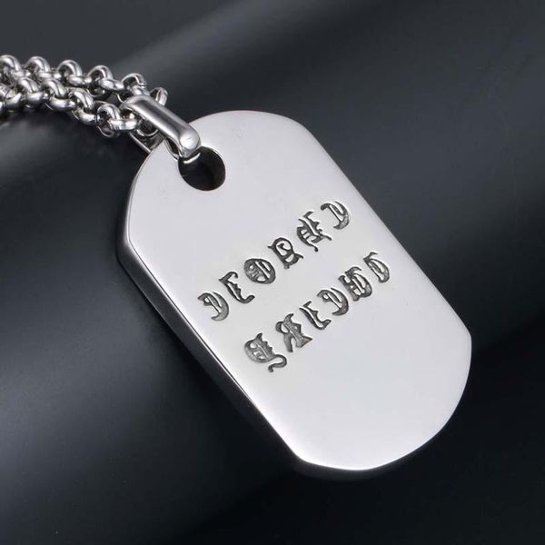 pendant necklaces for mens big nameplate stainless steel hip hop rock necklace jewelry on the neck gifts male accessories, Silver
pendant necklaces for mens big nameplate stainless steel hip hop rock necklace jewelry on the neck gifts male accessories, Silver