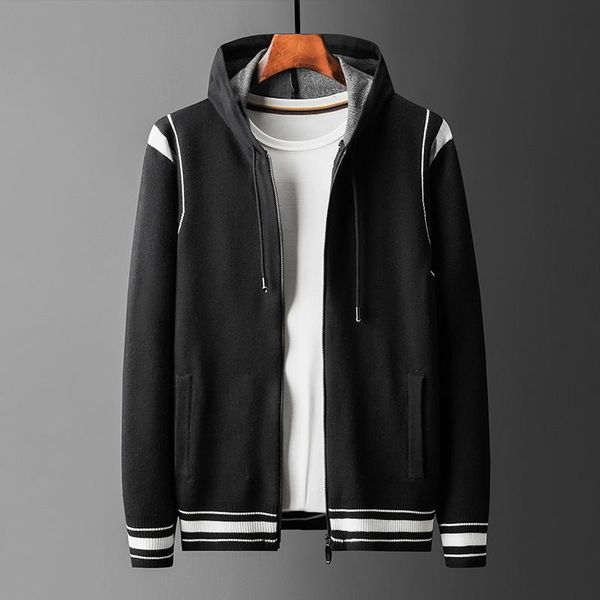 men's sweaters hooded male zipper casual spring and autumn mens fashion loose cardigan man 4xl, White;black
men's sweaters hooded male zipper casual spring and autumn mens fashion loose cardigan man 4xl, White;black