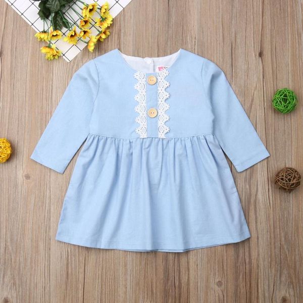 girl's dresses baby girls long sleeve dress solid color o-neck lace high waist kids sweet autumn princess gown, Red;yellow
girl's dresses baby girls long sleeve dress solid color o-neck lace high waist kids sweet autumn princess gown, Red;yellow