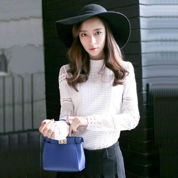 workwear white long sleeved women shirts hollow out plus size chiffon lady slim lace ol blusas s 5xl
workwear white long sleeved women shirts hollow out plus size chiffon lady slim lace ol blusas s 5xl