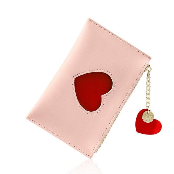 wallets solid hollow out heart mini women brief design zipper coin purses ladies small girls purse pu leather wallet student, Red;black
wallets solid hollow out heart mini women brief design zipper coin purses ladies small girls purse pu leather wallet student, Red;black