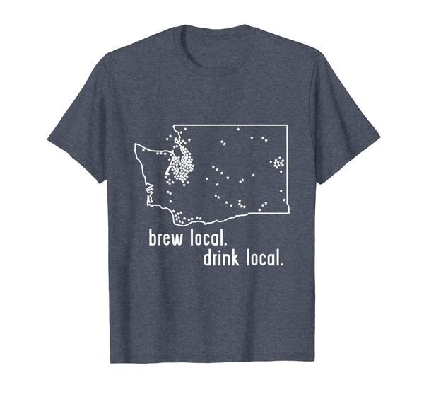 washington state brewery map - craft beer graphic t-shirt, White;black
washington state brewery map - craft beer graphic t-shirt, White;black