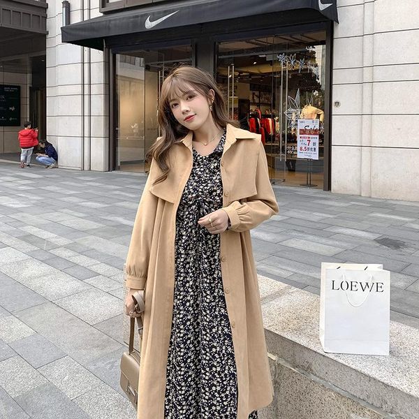 women's trench coats fashion jacket temperament gentle windbreaker woman, Tan;black
women's trench coats fashion jacket temperament gentle windbreaker woman, Tan;black
