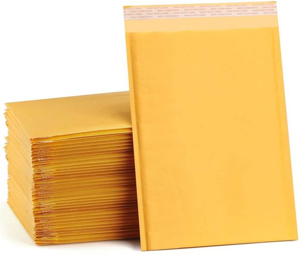50 PCS/Lot Kraft Paper Bubble Envelopes Bags Mailers Padded Shipping Envelope for letter Bubble Wrap Self Seal Mailing Bag, 160mmx160mm
50 PCS/Lot Kraft Paper Bubble Envelopes Bags Mailers Padded Shipping Envelope for letter Bubble Wrap Self Seal Mailing Bag, 160mmx160mm
