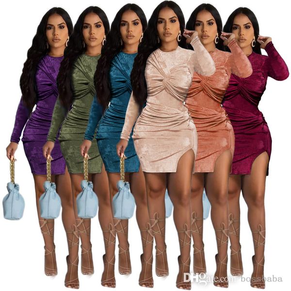 fashion dress for women velour casual o-neck long sleeve bodycon mini kleid skirt sleeve 2 piece set stacked velvet dresses, Black;gray
fashion dress for women velour casual o-neck long sleeve bodycon mini kleid skirt sleeve 2 piece set stacked velvet dresses, Black;gray
