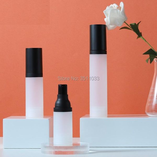 storage bottles & jars 30pcs black frosted airless pump bottle 20ml 30ml 50ml empty cosmetic eye cream lotion toner gel
storage bottles & jars 30pcs black frosted airless pump bottle 20ml 30ml 50ml empty cosmetic eye cream lotion toner gel