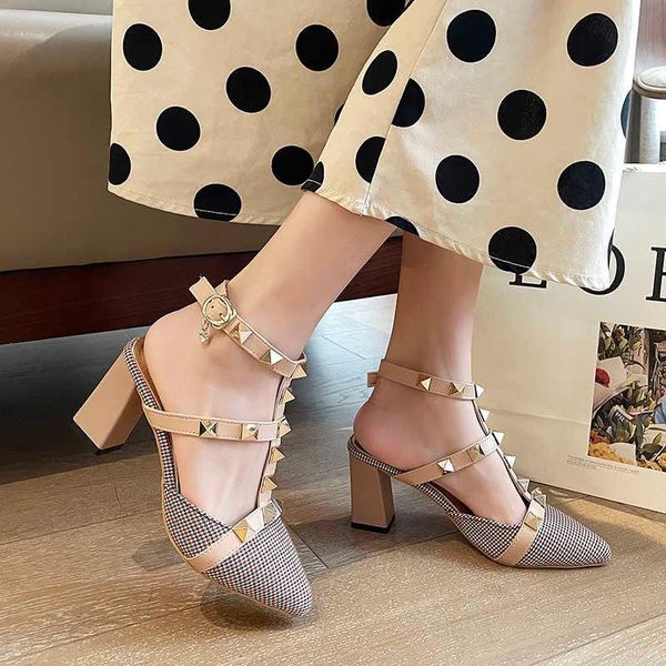 sandals shoes women high heels 2021 summer rivets for pointed toe buckle strap fashion all-match dress, Black
sandals shoes women high heels 2021 summer rivets for pointed toe buckle strap fashion all-match dress, Black