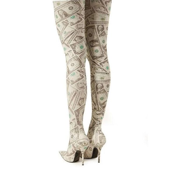 boots dollar pattern knee length 2021 autumn thin heels high large women's shoes elastic european and american, Black
boots dollar pattern knee length 2021 autumn thin heels high large women's shoes elastic european and american, Black