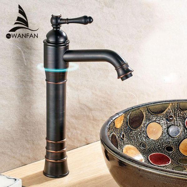 bathroom sink faucets basin black brass deck mounted faucet high arch single handle hole bathbasin mixer cold water tap 9205
bathroom sink faucets basin black brass deck mounted faucet high arch single handle hole bathbasin mixer cold water tap 9205