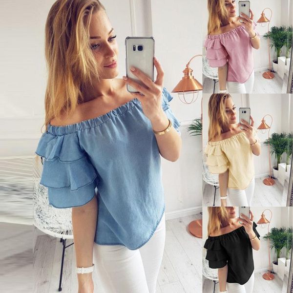 women's t-shirt folding sleeve thin fashion four colors casual style women summer for 2021, White
women's t-shirt folding sleeve thin fashion four colors casual style women summer for 2021, White