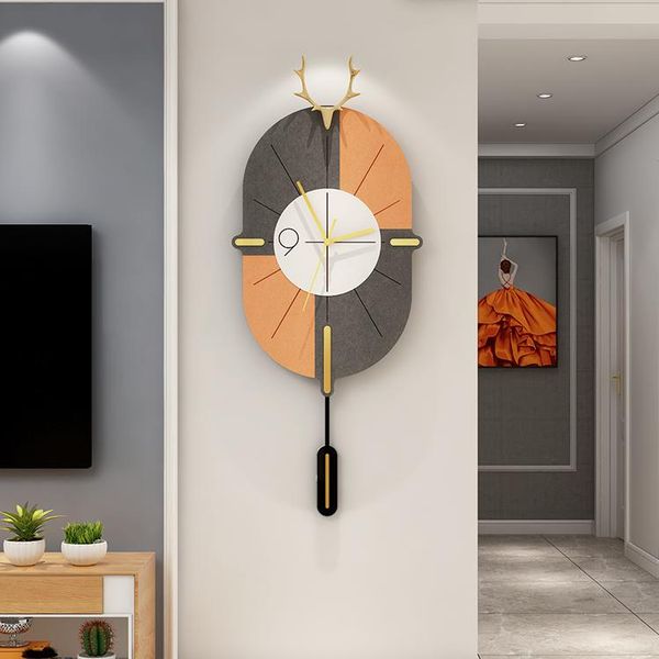 wall clocks personality elegant clock pendulum wooden mute light luxury modern design reloj pared hanging decor dk50wc
wall clocks personality elegant clock pendulum wooden mute light luxury modern design reloj pared hanging decor dk50wc