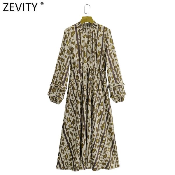 zevity women elegant leopard print striped chiffon kimono midi dress office lady lantern sleeve ruffles slim vestido ds4740 210419, Black;gray
zevity women elegant leopard print striped chiffon kimono midi dress office lady lantern sleeve ruffles slim vestido ds4740 210419, Black;gray