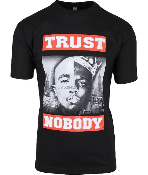 men's t-shirts cool fashion rapper 2pac notorious big collage face off trust nobody tees shirts for men, White;black
men's t-shirts cool fashion rapper 2pac notorious big collage face off trust nobody tees shirts for men, White;black