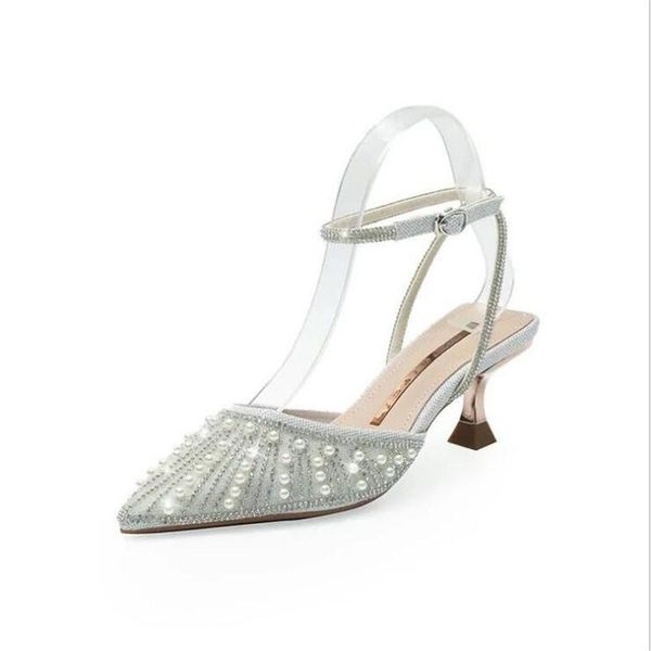 sandals women's 2021 rivet pearl high heels elegant pointed stiletto shallow mouth buckle fashion shoes, Black
sandals women's 2021 rivet pearl high heels elegant pointed stiletto shallow mouth buckle fashion shoes, Black