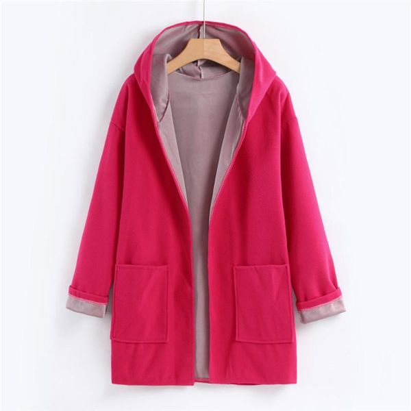 women's jackets woolen jacket fashion coat hin medium long large size loose front open coats winter down n9, Black;brown
women's jackets woolen jacket fashion coat hin medium long large size loose front open coats winter down n9, Black;brown