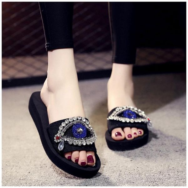 women shoes sweet beach slippers summer woman fashion bling rhinestone flat slides black eva
women shoes sweet beach slippers summer woman fashion bling rhinestone flat slides black eva