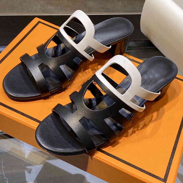 80% off store online 2021 summer women's slippers fashion real leather mid heel sandal luxury branded hollow narrow band beach sliders, Black
80% off store online 2021 summer women's slippers fashion real leather mid heel sandal luxury branded hollow narrow band beach sliders, Black