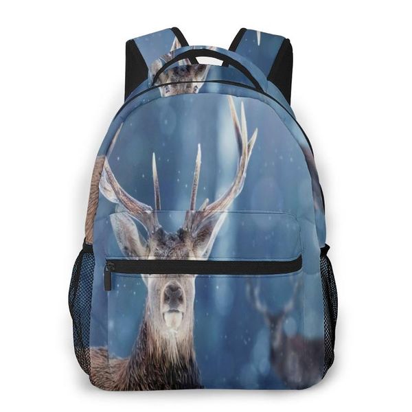 backpack 2021 noble deer male in winter snow forest school bag men backbag travel daypacks leisure women gril
backpack 2021 noble deer male in winter snow forest school bag men backbag travel daypacks leisure women gril