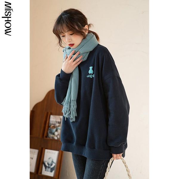 women's hoodies & sweatshirts cmaz 2021 winter for women long sleeve casual pullover letter printed thicken outdoor female mx20d6956, Black
women's hoodies & sweatshirts cmaz 2021 winter for women long sleeve casual pullover letter printed thicken outdoor female mx20d6956, Black