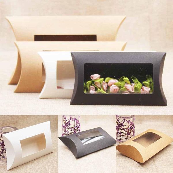 kraft paper candy gox pillow shape gift box wedding favor suppliles transparent party bag pvc open window wrap
kraft paper candy gox pillow shape gift box wedding favor suppliles transparent party bag pvc open window wrap