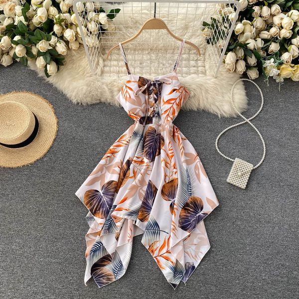 singreiny women irregular strap dress korean sleeveless backless a-line dress summer boho print vacation beach short dress 210419, Black;gray
singreiny women irregular strap dress korean sleeveless backless a-line dress summer boho print vacation beach short dress 210419, Black;gray