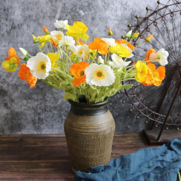 decorative flowers & wreaths iceland yumeiren wedding, 4-fork yumeiren, home christmas decoration flower, simulation poppy flower
decorative flowers & wreaths iceland yumeiren wedding, 4-fork yumeiren, home christmas decoration flower, simulation poppy flower