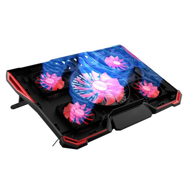 lapcooling pads mini notebook computer radiator multi-speed adjustment bracket pad with 5 fans
lapcooling pads mini notebook computer radiator multi-speed adjustment bracket pad with 5 fans