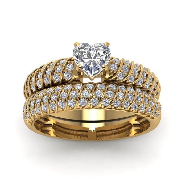 cluster rings 2021 trendy heart crystal gold 925 sterling silver ring for women female wedding engagement zircon 2pc/set 2 in 1 jewelry, Golden;silver
cluster rings 2021 trendy heart crystal gold 925 sterling silver ring for women female wedding engagement zircon 2pc/set 2 in 1 jewelry, Golden;silver