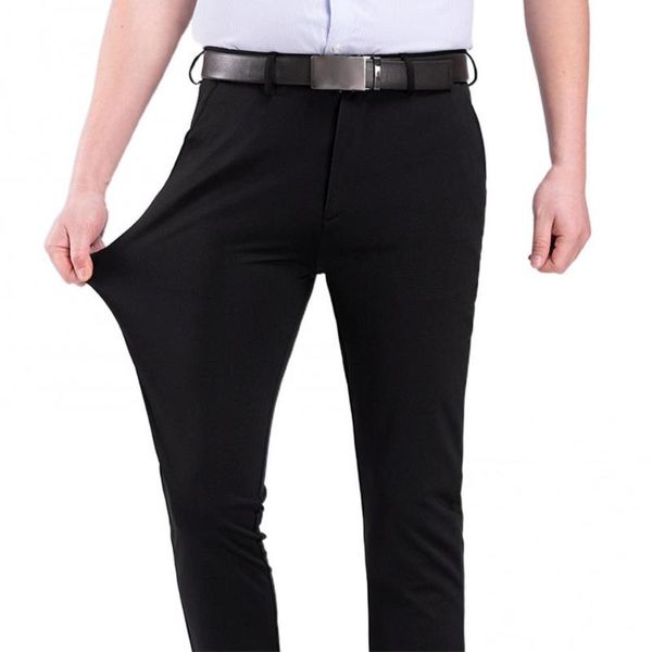 men's suits & blazers men fashion solid color stretchy dress pants formal business wedding trousers, White;black
men's suits & blazers men fashion solid color stretchy dress pants formal business wedding trousers, White;black