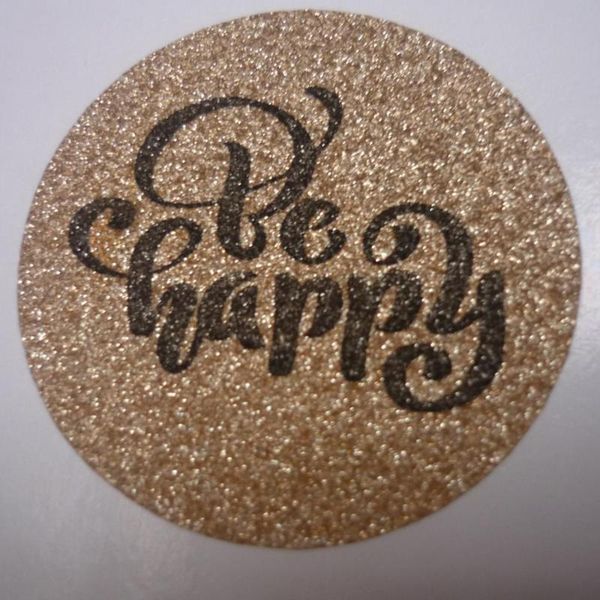 gift wrap be happy rose gold glitter classic round sticker with customized texts or logo
gift wrap be happy rose gold glitter classic round sticker with customized texts or logo