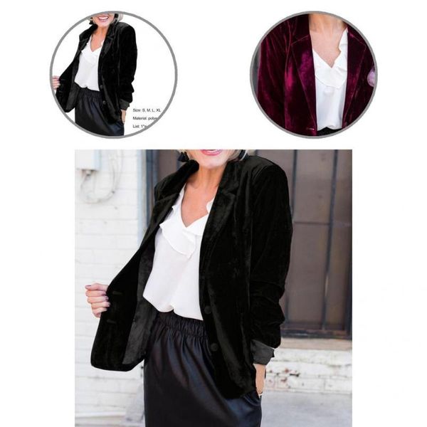 women's suits & blazers women warm lapel coat autumn winter office lady blazer regular sleeve for, White;black
women's suits & blazers women warm lapel coat autumn winter office lady blazer regular sleeve for, White;black