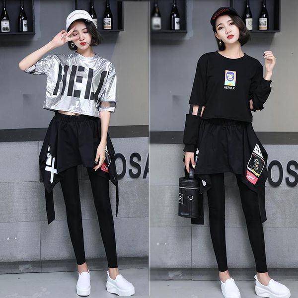 women's leggings stacked set jazz costumes leotards suit fake two-piece hip hop culottes leadership stretchy black pants lr98
women's leggings stacked set jazz costumes leotards suit fake two-piece hip hop culottes leadership stretchy black pants lr98