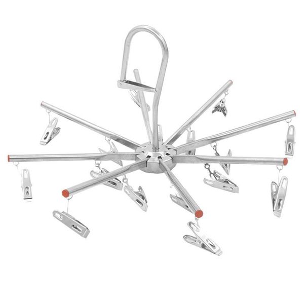 hangers & racks foldable clothespin 16 clips stainless steel underwear sock dryer laundry rack flat head clothes hanging strong grip clip
hangers & racks foldable clothespin 16 clips stainless steel underwear sock dryer laundry rack flat head clothes hanging strong grip clip